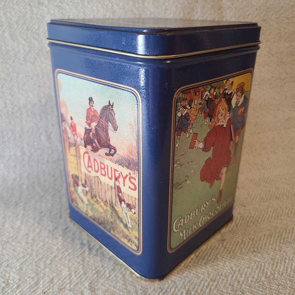 Vintage Cadbury's Almond Joy tin 12 oz.